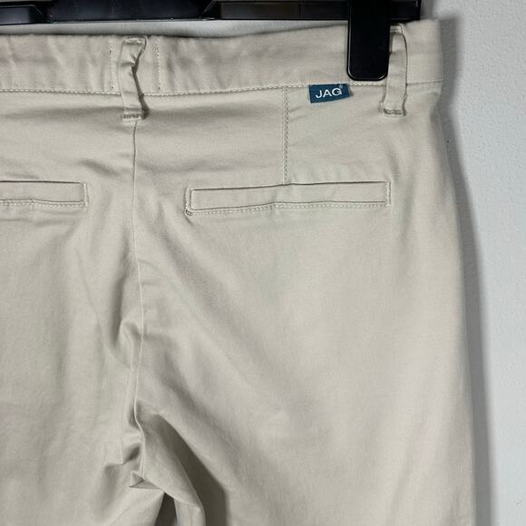 Jag Jeans The Maddie Capris Tan Cotton Pants Women's 4P - Picture 4 of 7